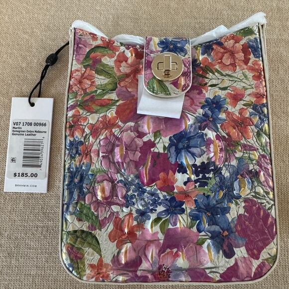 Brahmin Marlin Homegrown Ombré Melbourne crossbody bag